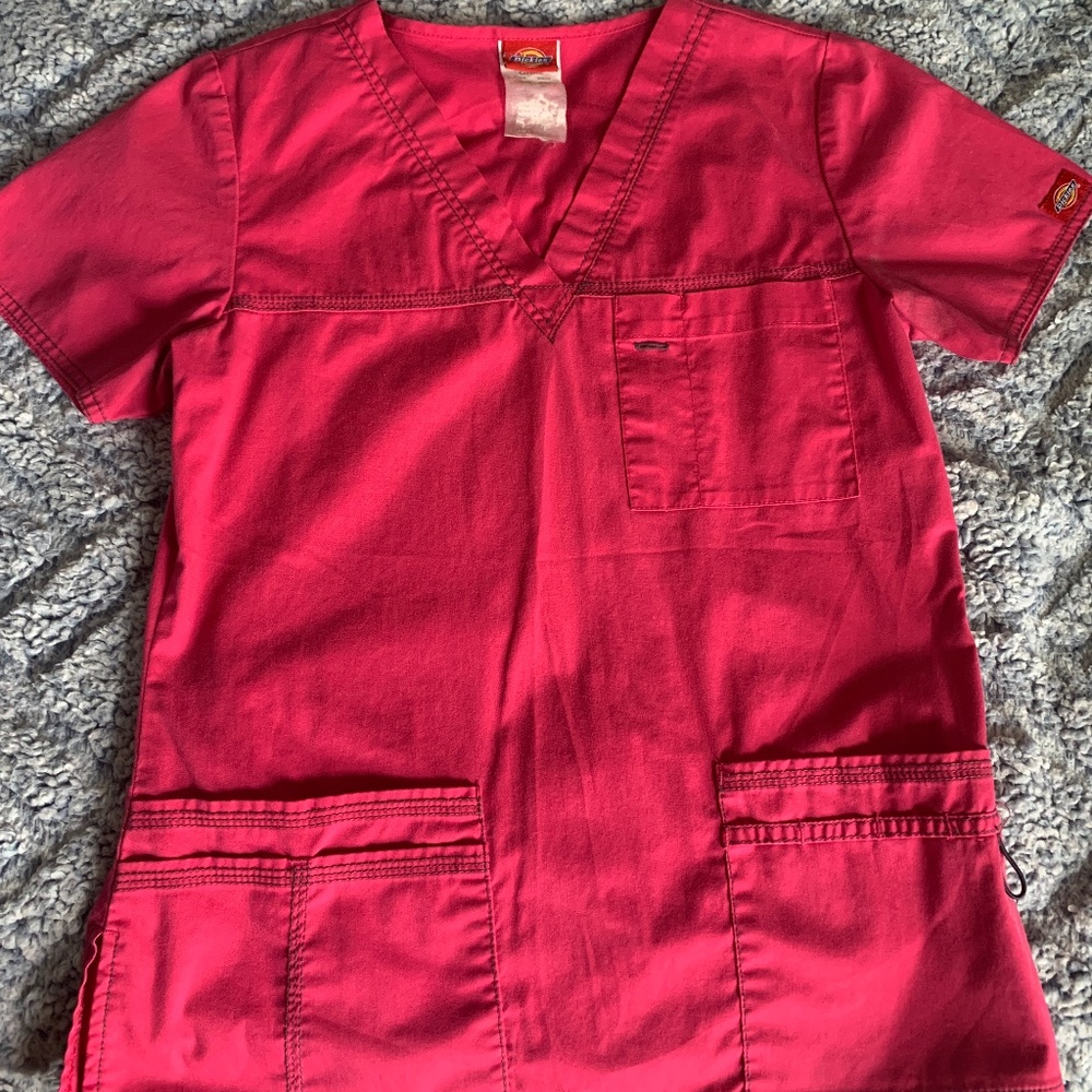 Dickies Hot Pink Scrubs